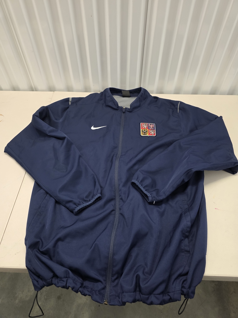 Vintage Team Czech Republic Soccer Futbol Jacket Men's Size XL - Picture 1 of 7